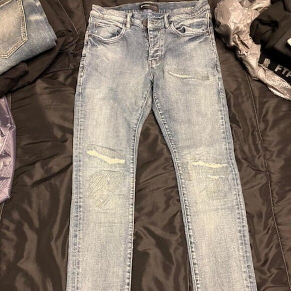 Purple Skinny Jeans